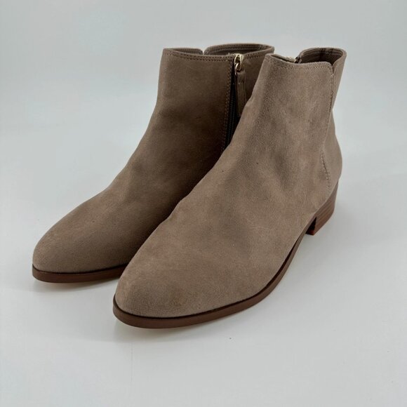 J. Crew Womens Factory Sueded Flat Ankle Boots Size 6.5 - Picture 9 of 10